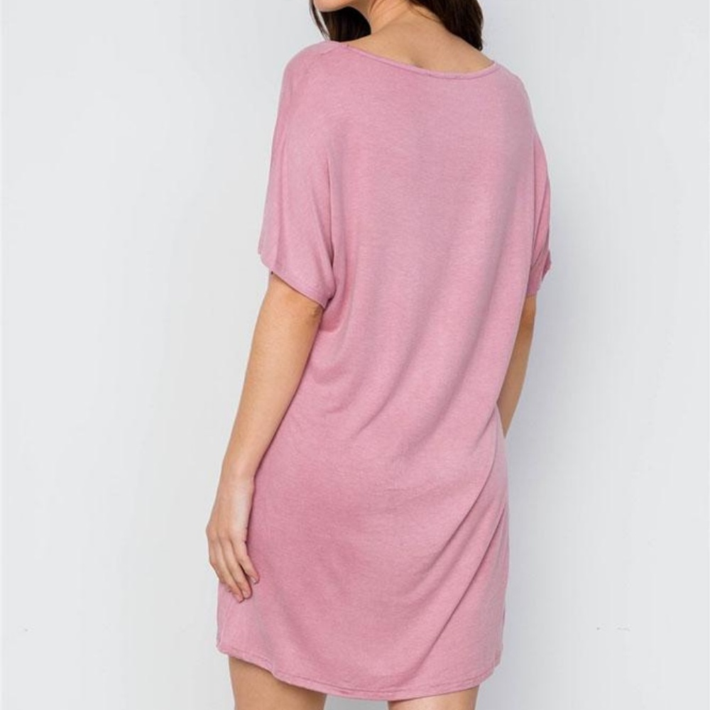 Bride Squad Graphic Short Sleeve T-shirt Dress - Picture 2 of 3